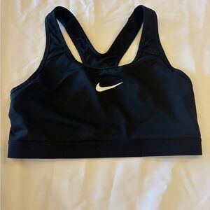 Nike Women's Black and White Sports Bra